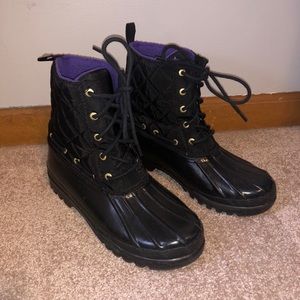 Sperry Quilted Waterproof Duck Boot Size 7.5